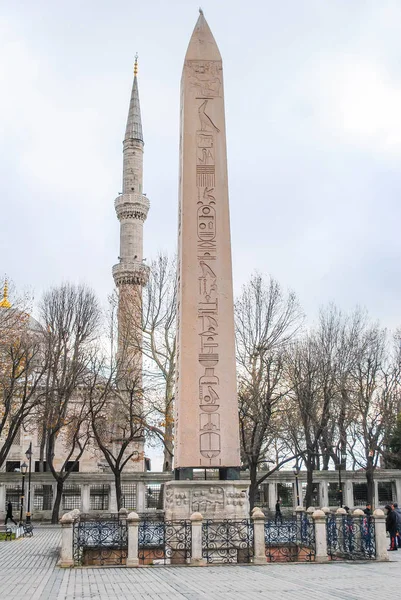 Istanbul Meydanı Nda Mısır Sütun — Stok fotoğraf