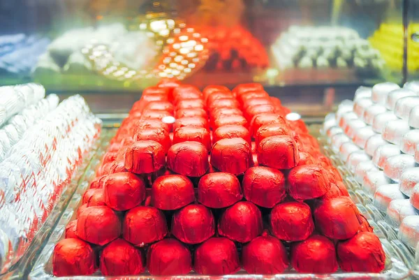 Centrale Markt Istanbul Turkije Januari 2016 Verscheidenheid Van Traditionele Turkse — Stockfoto