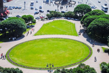 Panoramik St. Isaac's Katedrali, St Petersburg, Rusya