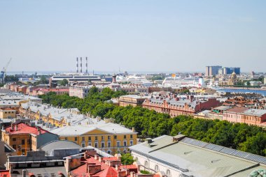 Panoramik St. Isaac's Katedrali, St Petersburg, Rusya