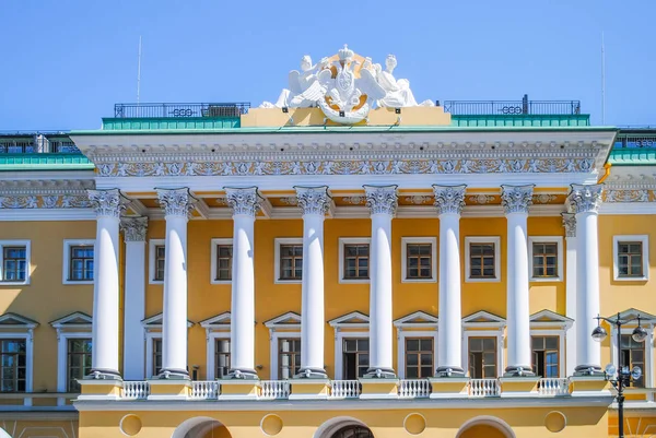 Picturesque Facade Saint Petersburg — Stock Photo, Image