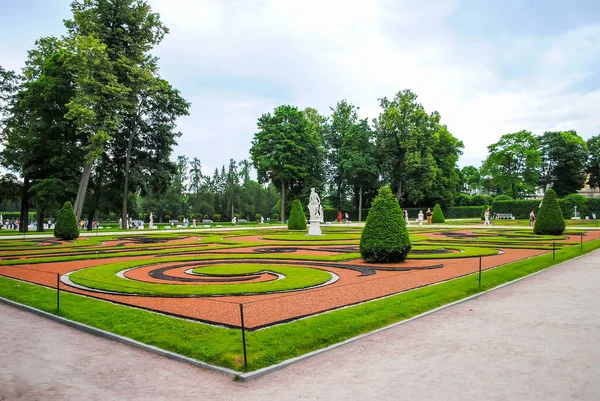 Parque Verde Tsarskoye Selo San Petersburgo Rusia — Foto de Stock