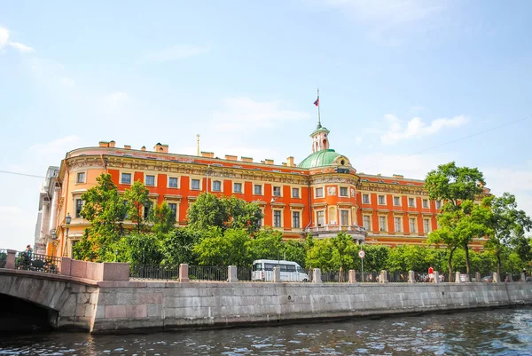 Magnificent Facade Petersburg Waterfront — Stock Photo, Image