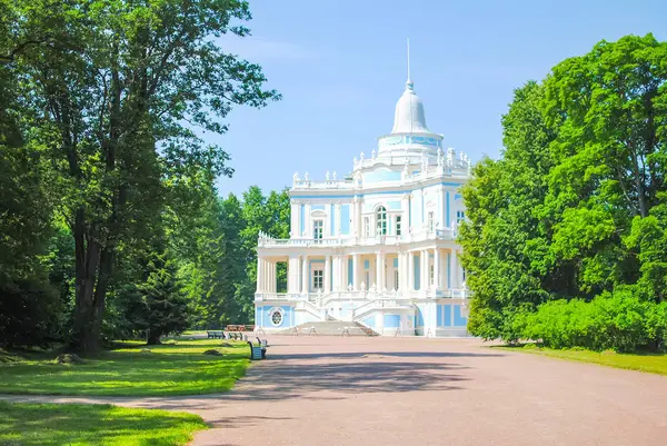 Magníficos Edificios Oranienbaum Lomonosov San Petersburgo — Foto de Stock