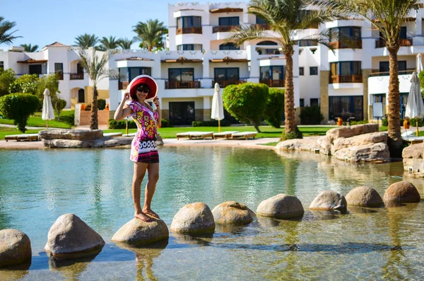 Chica Bonita Resort Egipto — Foto de Stock