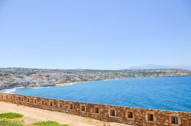 fortress on shore of sea at daytime