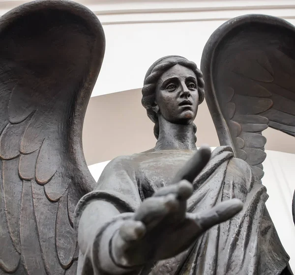 Angel Monument Nemiga Square Minsk — Stock Photo, Image