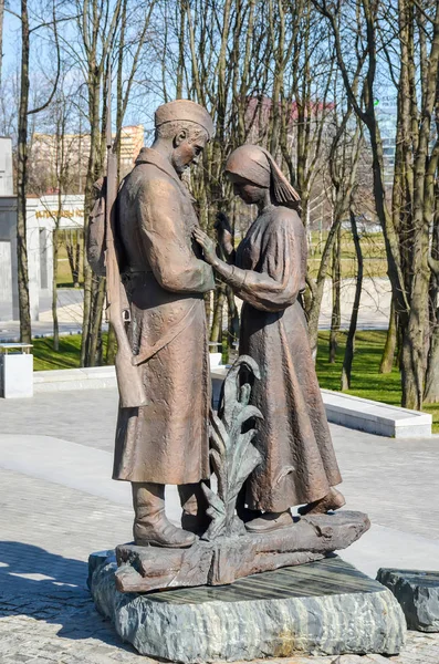 Bělorusko Minsk Duben 2015 Běloruština Státní Muzeum Velké Vlastenecké Války — Stock fotografie