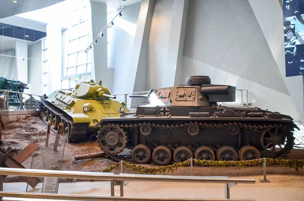 Belarus Minsk Abril 2015 Museo Estatal Belorrusia Gran Guerra Patria — Foto de Stock