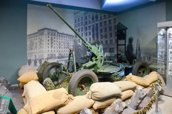 Belarus Minsk Nisan 2015 Belarusça Devlet Müzesi Büyük Vatanseverlik Savaşı — Stok fotoğraf