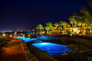 Sharm el Sheikh, Mısır otelin lüks dış
