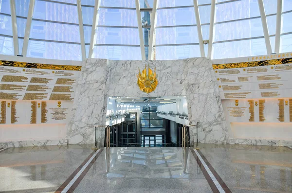 Belarus, Minsk - 09 Nisan 2015: Belarusça Devlet Müzesi Büyük Vatanseverlik Savaşı