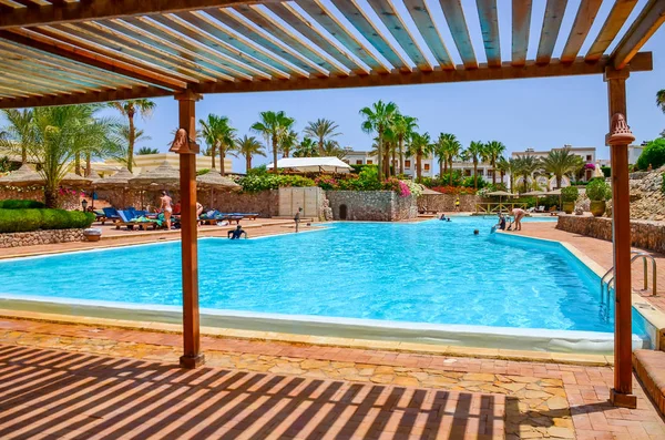 Egipto Sharm Sheikh Junio 2015 Visitar Hoteles Evaluar Nivel Área — Foto de Stock