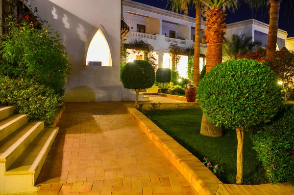 Exterior Lujo Del Hotel Sharm Sheikh Egipto — Foto de Stock