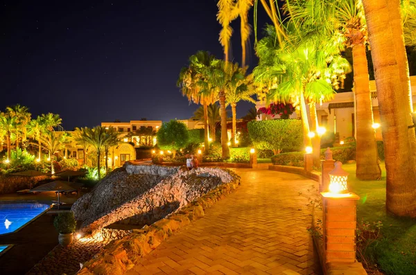 Exterior Lujo Del Hotel Sharm Sheikh Egipto — Foto de Stock