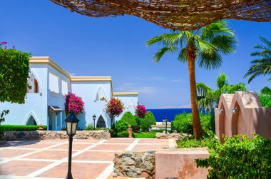 Mısır, Sharm El Sheikh - 05 Haziran, 2015: yeni modern otelin dış