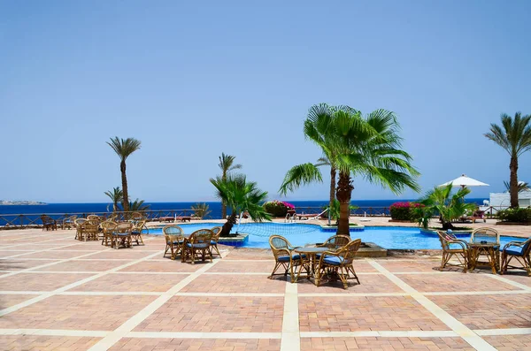 Egypte Sharm Sheikh Juin 2015 Extérieur Nouvel Hôtel Moderne — Photo