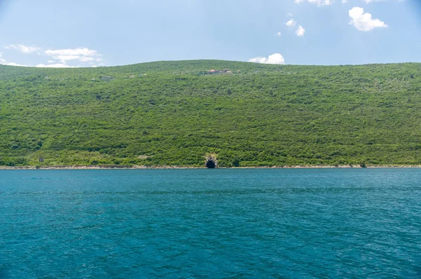 Boka-Kotorsky Bay opposite town of Herceg Novi, secret military base.