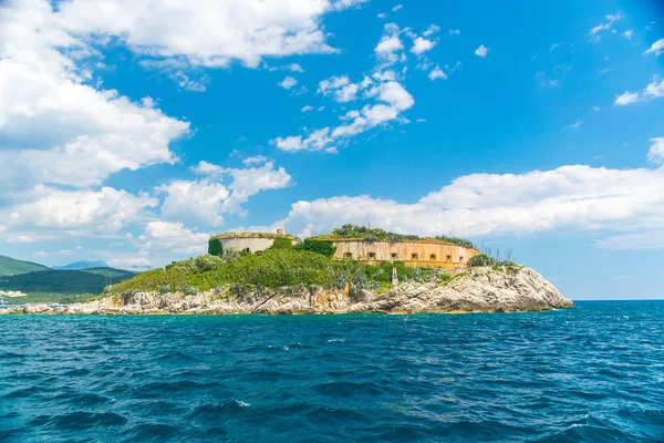 Древняя Крепость Острове Мамула Черногория — стоковое фото