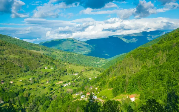 Malebné Hory Srdci Černé Hory — Stock fotografie