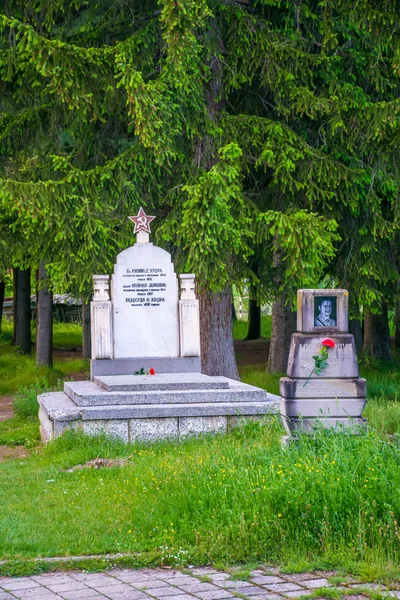 Karadağ Murino Mayıs 2017 Nato Saldırganlık Mağdurlarına Anıtlar Adanmış Farklı — Stok fotoğraf