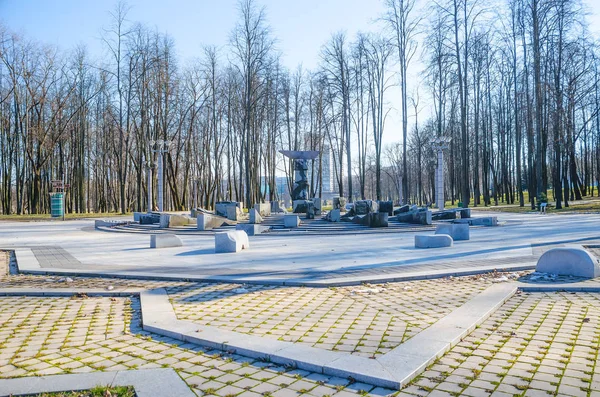 Monumento Parque Victoria Minsk — Foto de Stock