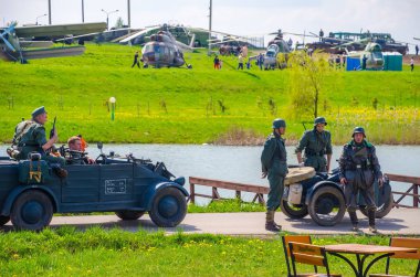 Belarus, Minsk - Mayıs 7,2016: olay tarihi ve kültürel merkezinde 