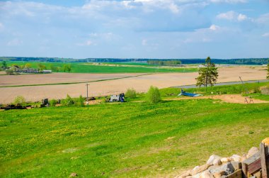 Belarus, Minsk - Mayıs 7,2016: olay tarihi ve kültürel merkezinde 