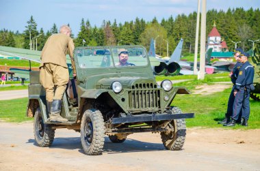 Belarus, Minsk - Mayıs 7,2016: olay tarihi ve kültürel merkezinde 