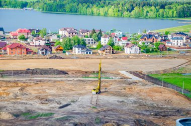 Belarus, Minsk - 15 Mayıs 2016: ritmik jimnastik Olimpiyat eğitim merkezi bina işçi.