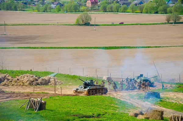 Belarus Minsk Mayıs 2016 Olay Tarihi Kültürel Merkezinde Stalin Line — Stok fotoğraf