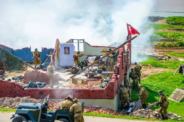 Belarus Minsk Mayıs 2016 Olay Tarihi Kültürel Merkezinde Stalin Line — Stok fotoğraf