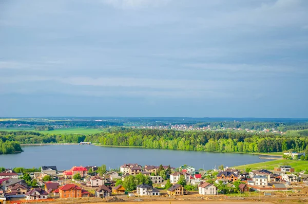 Minsk Pittoreska Vattenmagasin Drozdy Vitryssland — Stockfoto