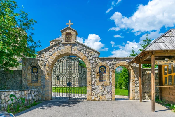 Antiguo Monasterio Giurgiovi Montenegro —  Fotos de Stock