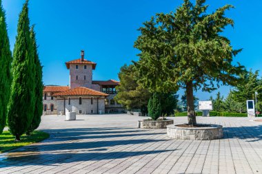 pitoresk Ortodoks eski tapınak Trebinje, Bosna Hersek için