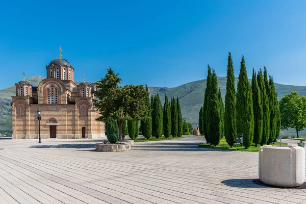 Pittoreska Ortodoxa Gamla Tempel Trebinje Bosnien Och Hercegovina — Stockfoto