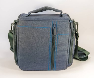 Gri çanta kemer kamera ve aksesuarları için