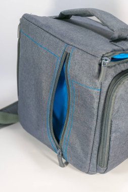 Gri çanta kemer kamera ve aksesuarları için