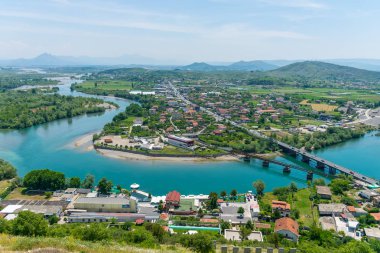 Rosafa, Shkoder, Arnavutluk eski kale doğal görünümünden