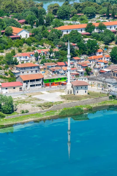 Vista Panorâmica Antiga Fortaleza Rosafa Shkoder Albânia — Fotografia de Stock