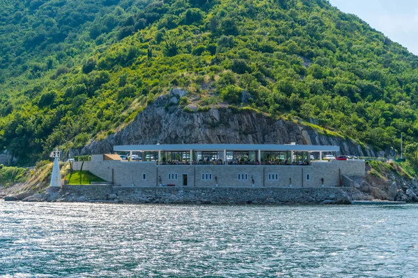 Montenegro Restaurante Verige Junio 2017 Gente Local Visita Restaurante Élite —  Fotos de Stock