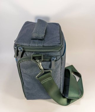 Gri çanta kemer kamera ve aksesuarları için