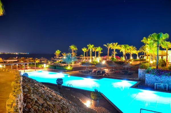 Exterior Lujo Del Hotel Sharm Sheikh Egipto — Foto de Stock