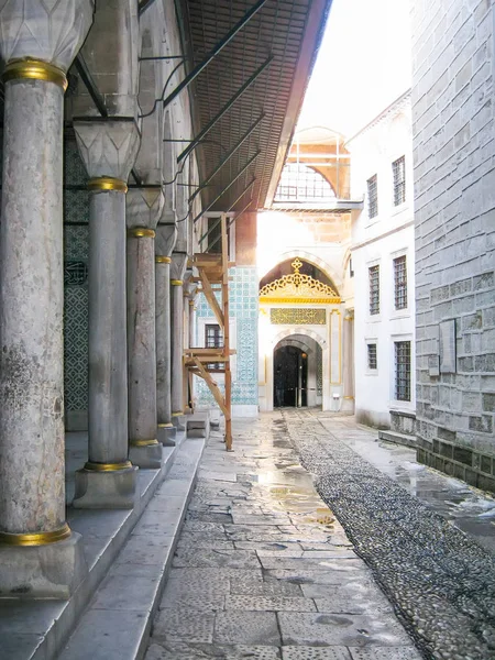 Pitoresk Mimarisi Topkapı Sarayı Nda Türkiye Istanbul — Stok fotoğraf