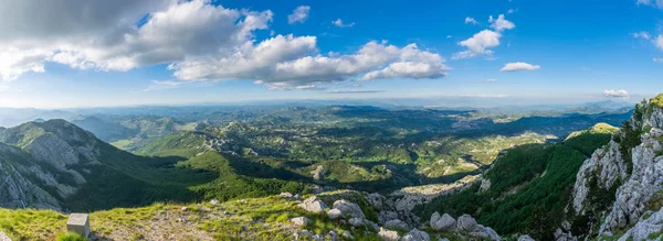 Scenic view point on top of high mountain.