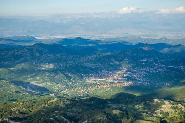Cetinje Historické Hlavní Město Černé Hory Leží Vysoko Horách — Stock fotografie