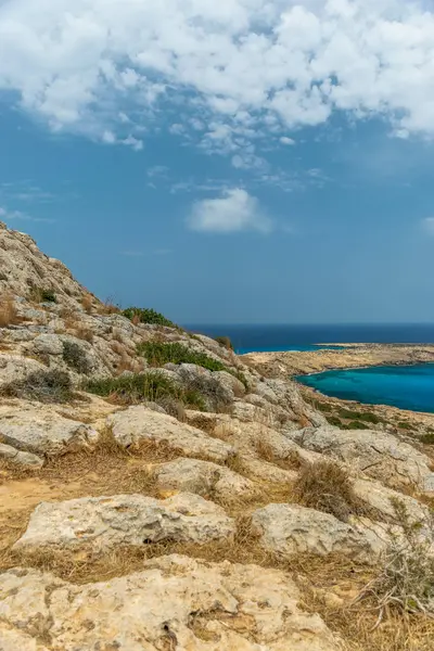 Altas Antenas Território Base Militar Britânica Costa Mediterrâneo — Fotografia de Stock