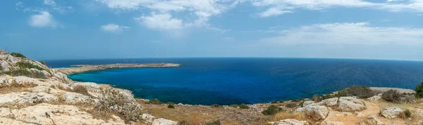 Pintorescas Vistas Desde Cima Montaña Costa Mediterránea — Foto de Stock