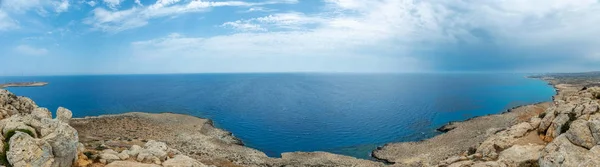 Pintorescas Vistas Desde Cima Montaña Costa Mediterránea — Foto de Stock