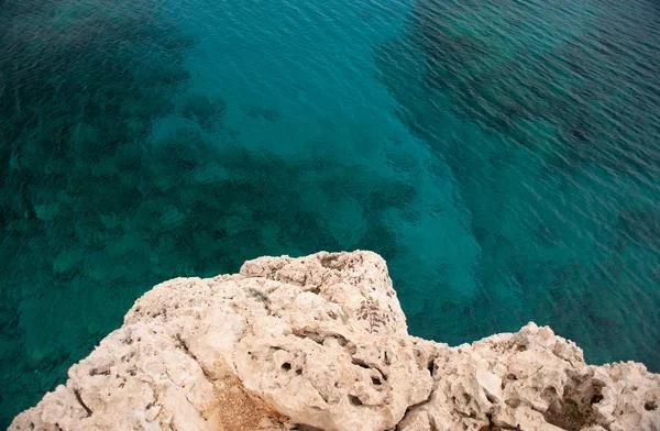 Acogedora Bahía Pintoresca Orillas Del Mar Mediterráneo — Foto de Stock